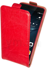 Huawei P9 Case - Slim FlipCase - PU-Leder - rot