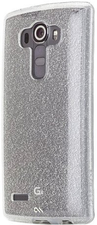 LG G4 Hülle - case-mate - Naked Tough Sheer Glam Case - Glitzereffekt