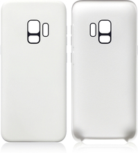 Samsung Galaxy S9 Hülle - Soft Case - Super Slim TPU - weiss