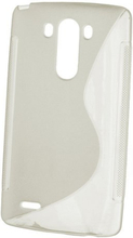 Rubber Case Wave - LG G3 - transparent