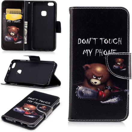Nokia 6 Case - Book Case - PU-Leder - Don't touch my phone