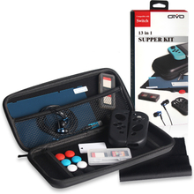OIVI Super Kit für Nintendo Switch NS NSX - 13in1 Praktische Aufbewahrungsbox...