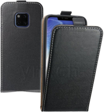 Huawei Mate 20 Pro Case - Flexi FlipCase - PU-Leder - schwarz