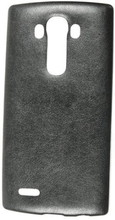 LG G4 Hülle - Ultra Slim Leder Look Case - PU-Leder / TPU - schwarz