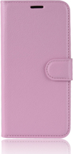 Google Pixel 3 XL Case - Book Case Flip Stand - PU-Leder - rosa