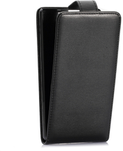 Huawei Ascend P8 Lite Case - Flipcase Flexi mit Kreditkartenfach - schwarz