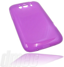 Design GEL Case für HTC Sensation XL, lila (Solange Vorrat)