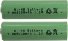 Star Trading Laddningsbart batteri för solcellslampor AA 1,2V 2000mAh 2p 478-02-2 Replace: N/A