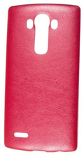 LG G4 Hülle - Ultra Slim Leder Case - PU-Leder / TPU - pink