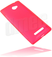 Design Gel Case S-Curve für HTC Windows Phone 8X, pink