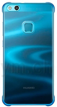 Huawei P10 Lite Case - Huawei Original - PC Cover - transparent-blau