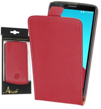 LG G4 Case - Anco - Premium FlipCase - Echtleder - rot
