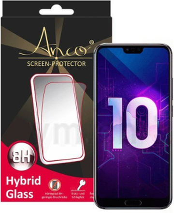 Honor 10 Schutzfolie - Hybrid Glass Displayschutz - Härtegrad 8H