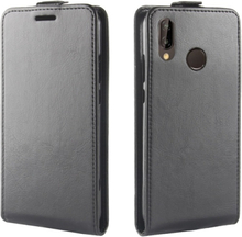 Huawei P20 Lite Case - Slim FlipCase - PU-Leder - schwarz
