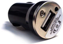 KFZ Handy Ladegerät 12-24V Tiny USB-Buchse 1A - schwarz