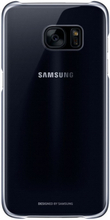 Samsung Galaxy S7 Edge Hülle - Samsung - Clear Cover - schwarz