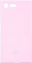 Sony Xperia X Compact Hülle - Mercury - Goospery Jelly Cover - rosa