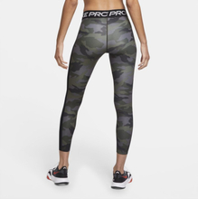 Nike Pro Women's 7/8 Camo Leggings - Grey