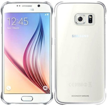 Samsung Galaxy S6 Hülle - Samsung - Clear Cover - silber