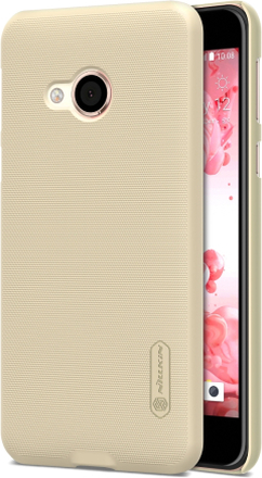 HTC U Play Alpine Hülle - Nillkin - Frosted Shield Premium Cover - gold