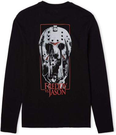 Freddy Vs. Jason Showdown Unisex Long Sleeve T-Shirt - Black - XL - Black