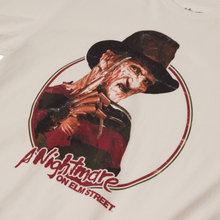 A Nightmare On Elm Street Freddy Vintage Unisex T-Shirt - Cream - L