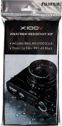 Fujifilm X100V/X100VI Väderskydd Kit Svart, Fujifilm