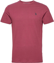 Uspa T-Shirt Arjun Men T-shirts Short-sleeved Rosa U.S. Polo Assn.*Betinget Tilbud