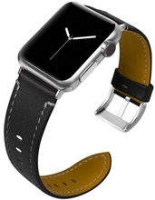 Klassisk spænde ægte læderurrem til Apple Watch Series 6 / SE / 5/4 40mm / Series 3/2/1 Watch 38mm