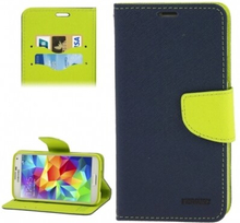 Samsung Galaxy S5 Plånboksfodral Fodral/Plånbok Blå