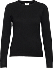 Objthess L/S O-Neck Knit Pullover Noos Tops Knitwear Jumpers Black Object