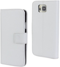 Samsung Galaxy Alpha (G850f) Plånboksfodral Fodral vit