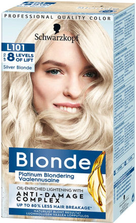 Schwarzkopf Blonde L101 Silver Blonde