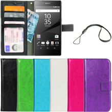 Plånboksfodral Sony Xperia Z5 ID/Foto Ficka + Handlovsrem