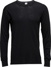 Jbs T-Shirt Long Sleeve Wool Tops T-Langærmet Skjorte Black JBS