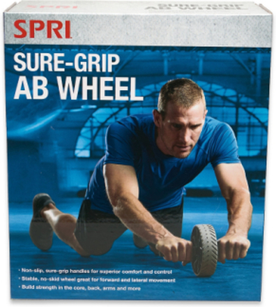 Spri Sure-Grip Ab Wheel Sport Sports Equipment Workout Equipment Home Workout Equipment Blue Spri