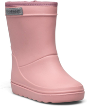Thermo Boots Shoes Rubberboots High Rubberboots Lined Rubberboots Rosa En Fant*Betinget Tilbud