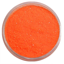 1st finkornigt glitter Neon orange
