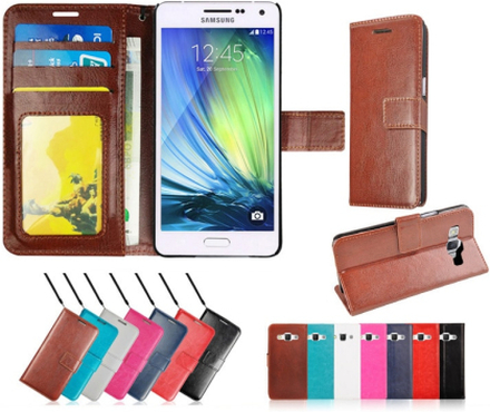 Plånboksfodral Samsung A7, 2 kort + ID