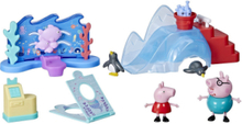 Pep Peppas Aquarium Adventure Toys Playsets & Action Figures Play Sets Multi/mønstret Peppa Pig*Betinget Tilbud