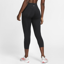 Nike Epic Luxe Women's Mid-Rise Crop Pocket Running Leggings - Black
