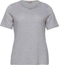 Vanda Tops T-shirts & Tops Short-sleeved Multi/patterned Persona By Marina Rinaldi