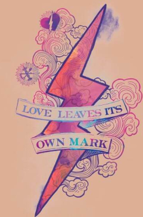 Harry Potter Love Leaves Its Own Mark Women's T-Shirt - Dusty Pink - XXL - Dusty pink