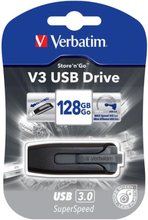 Verbatim 128GB StoreNGo V3, Black, USB 3.0, (80/25MB/s)