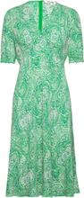 Dvf Jemma Dress Dresses Summer Dresses Grønn Diane Von Furstenberg*Betinget Tilbud