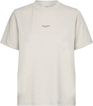 Penny Oslo Tee T-shirts & Tops Short-sleeved Creme HOLZWEILER*Betinget Tilbud