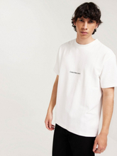 Calvin Klein Jeans Institutional Modern Ottoman Tee T-Shirt & Singletter Bright White