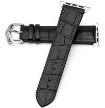 QIALINO Top-layer Cowhide Leather Watch Band Strap for Apple Watch Series 5 4 40mm / Series 3/2/1 38