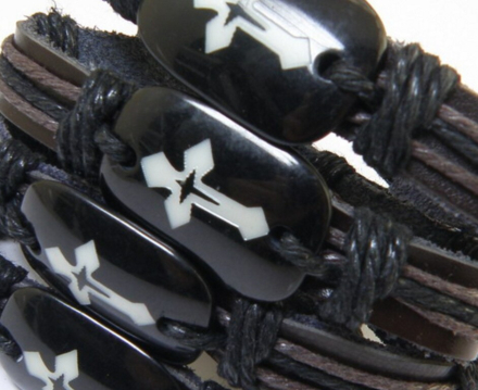 Armband - Äkta brunt Läder | Unisex