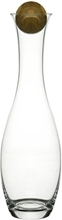 Vin/Vannkaraffel i Munnblåst Glass med Eikekork